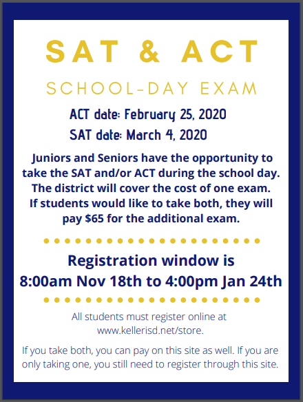 SAT ACT Flyer 